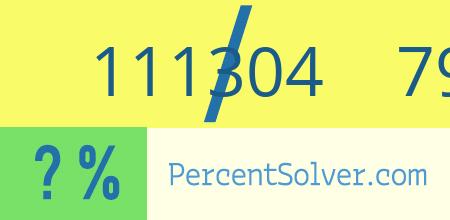 What is 111304 out of 795026 as a percentage ? 111304 out of 795026 as a percent