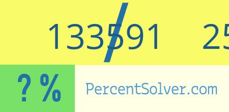 What is 133591 out of 257202 as a percentage ? 133591 out of 257202 as a percent