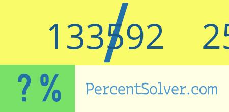 What is 133592 out of 257204 as a percentage ? 133592 out of 257204 as a percent