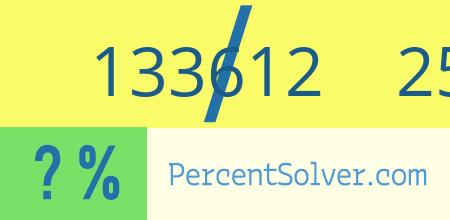 What is 133612 out of 257095 as a percentage ? 133612 out of 257095 as a percent