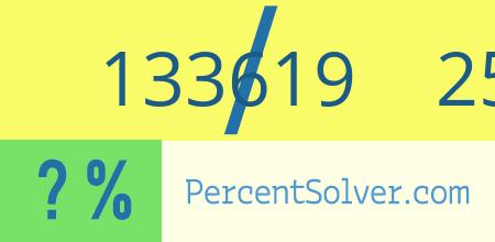 What is 133619 out of 257108 as a percentage ? 133619 out of 257108 as a percent