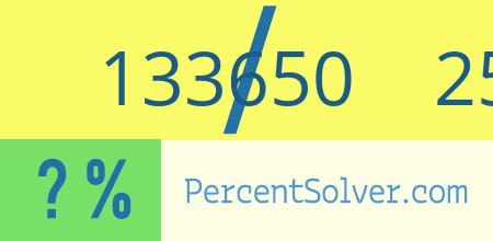 What is 133650 out of 257119 as a percentage ? 133650 out of 257119 as a percent