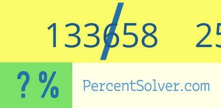 What is 133658 out of 257088 as a percentage ? 133658 out of 257088 as a percent