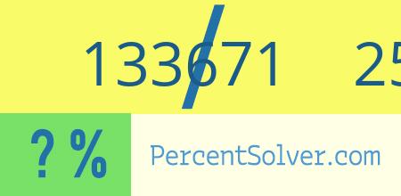 What is 133671 out of 257110 as a percentage ? 133671 out of 257110 as a percent
