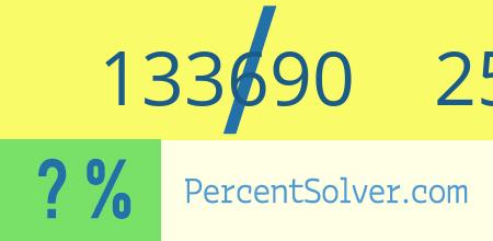 What is 133690 out of 257145 as a percentage ? 133690 out of 257145 as a percent