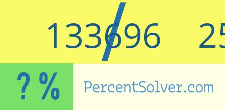 What is 133696 out of 257158 as a percentage ? 133696 out of 257158 as a percent