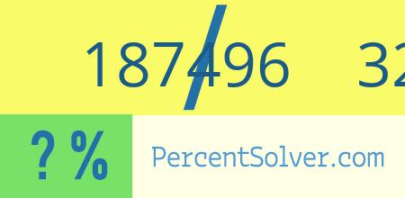 What is 187496 out of 329113 as a percentage ? 187496 out of 329113 as a percent