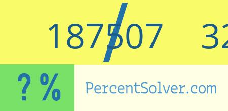 What is 187507 out of 329076 as a percentage ? 187507 out of 329076 as a percent
