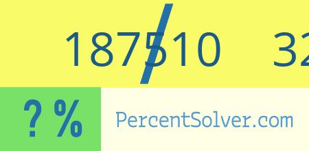 What is 187510 out of 329080 as a percentage ? 187510 out of 329080 as a percent