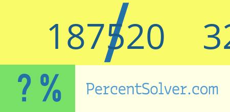 What is 187520 out of 329040 as a percentage ? 187520 out of 329040 as a percent