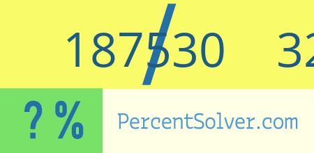 What is 187530 out of 329000 as a percentage ? 187530 out of 329000 as a percent