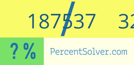 What is 187537 out of 329012 as a percentage ? 187537 out of 329012 as a percent