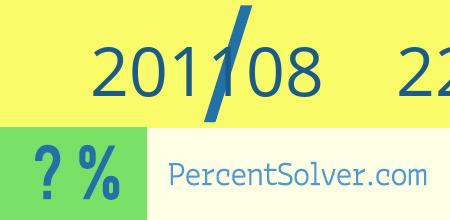 201108 out of 226220 as a percent