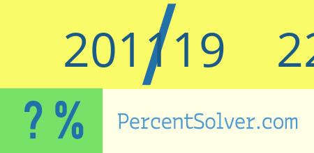 What is 201119 out of 226207 as a percentage ? 201119 out of 226207 as a percent
