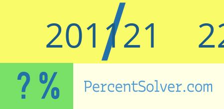 201121 out of 226094 as a percent