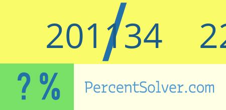 201134 out of 226188 as a percent