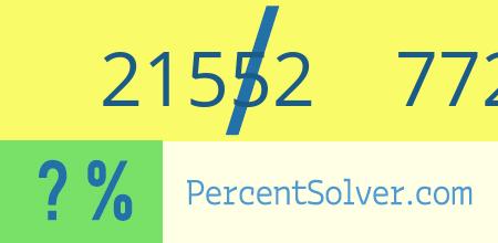 What is 21552 out of 77246 as a percentage ? 21552 out of 77246 as a percent