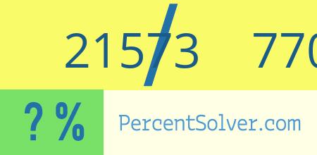 What is 21573 out of 77099 as a percentage ? 21573 out of 77099 as a percent