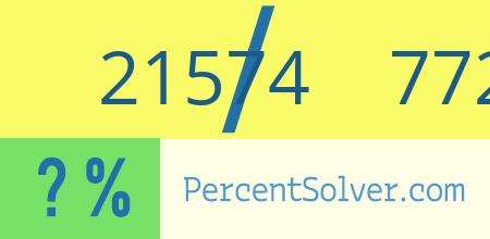 What is 21574 out of 77244 as a percentage ? 21574 out of 77244 as a percent