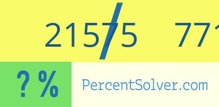 21575 out of 77178 as a percent