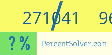 What is 271041 out of 968003 as a percentage ? 271041 out of 968003 as a percent