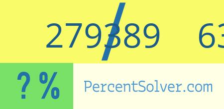 What is 279389 out of 635119 as a percentage ? 279389 out of 635119 as a percent