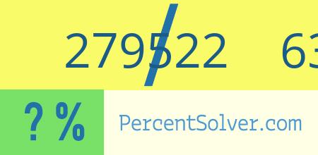279522 out of 635278 as a percent