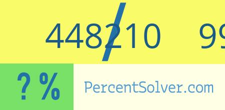 What is 448210 out of 996022 as a percentage ? 448210 out of 996022 as a percent