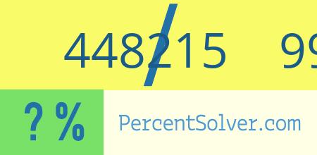 448215 out of 996034 as a percent