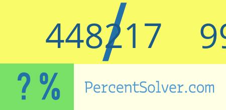 What is 448217 out of 996037 as a percentage ? 448217 out of 996037 as a percent