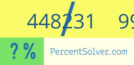 What is 448231 out of 996069 as a percentage ? 448231 out of 996069 as a percent