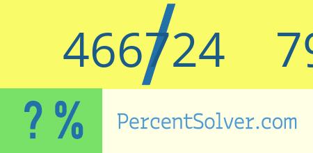 What is 466724 out of 791057 as a percentage ? 466724 out of 791057 as a percent